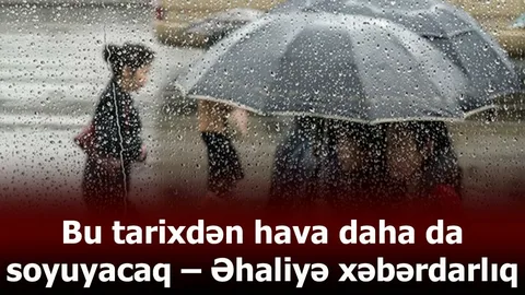 XƏBƏRDARLIQ! Bakıda külək güclənəcək, dolu düşəcək... - SABAHIN HAVASI